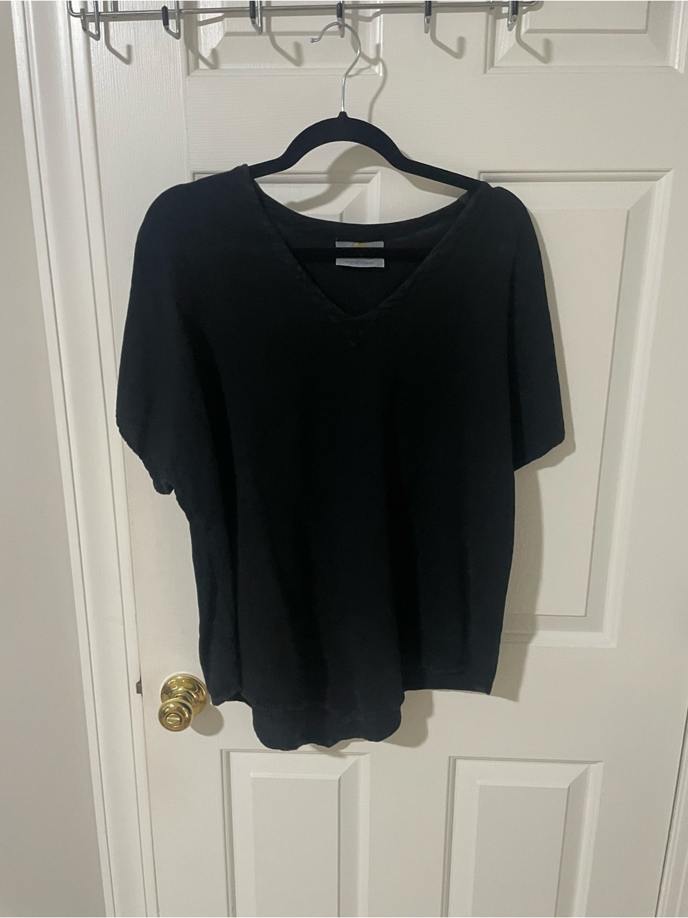 Black gauze top dunes L